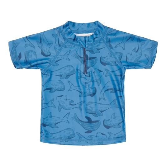 Camiseta de baño Sea Life azul UPF 50+