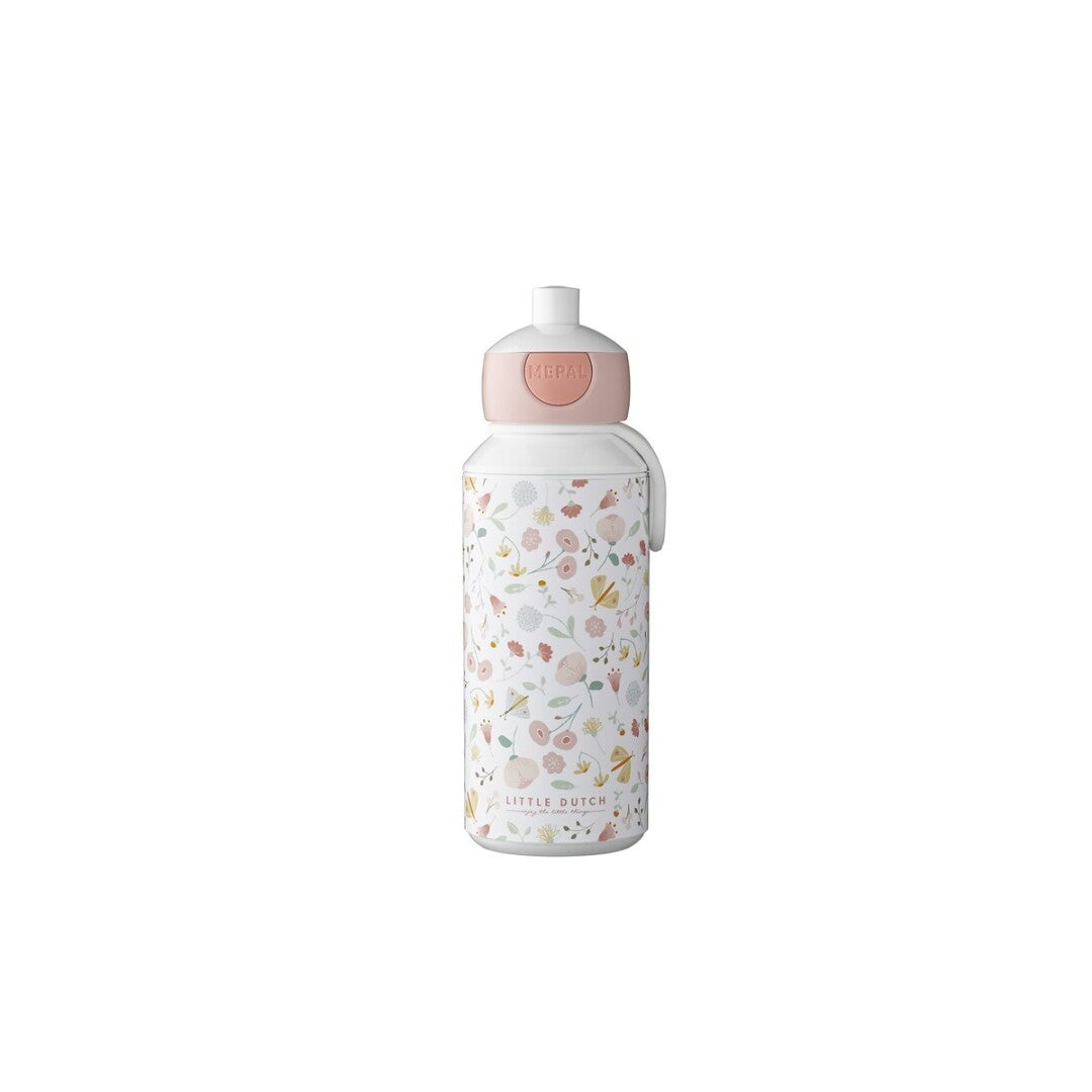 BOTELLA CAMPUS POP-UP 400 ML FLORES Y MARIPOSAS