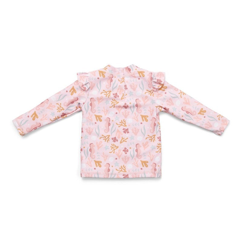 Camiseta de baño manga larga Dreams Rosa de Little Dutch