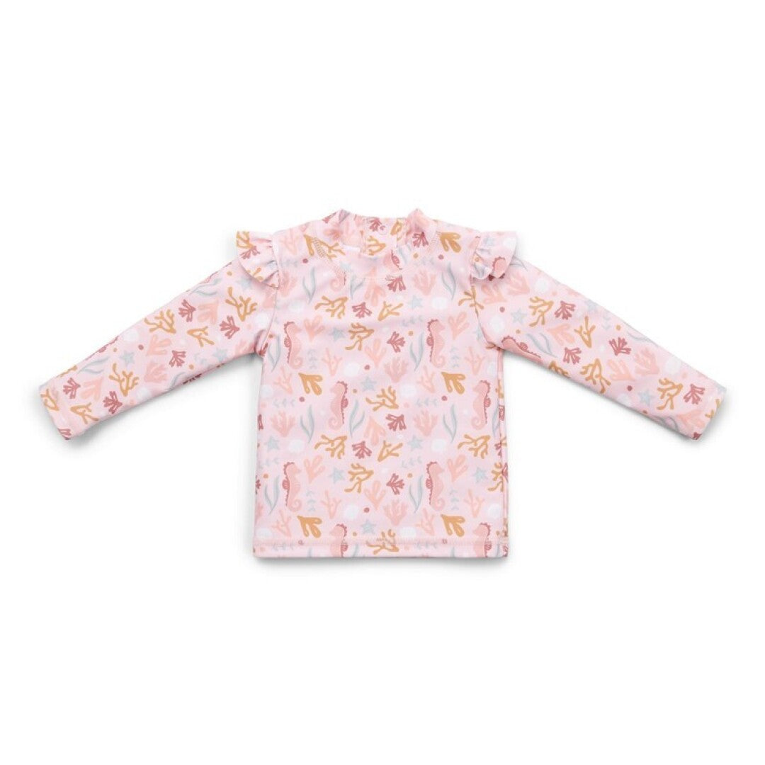 Camiseta de baño manga larga Dreams Rosa de Little Dutch