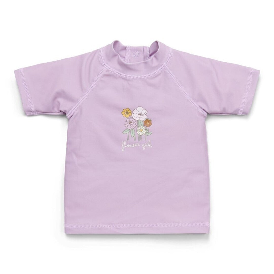 Camiseta de baño Malva UPF 50+