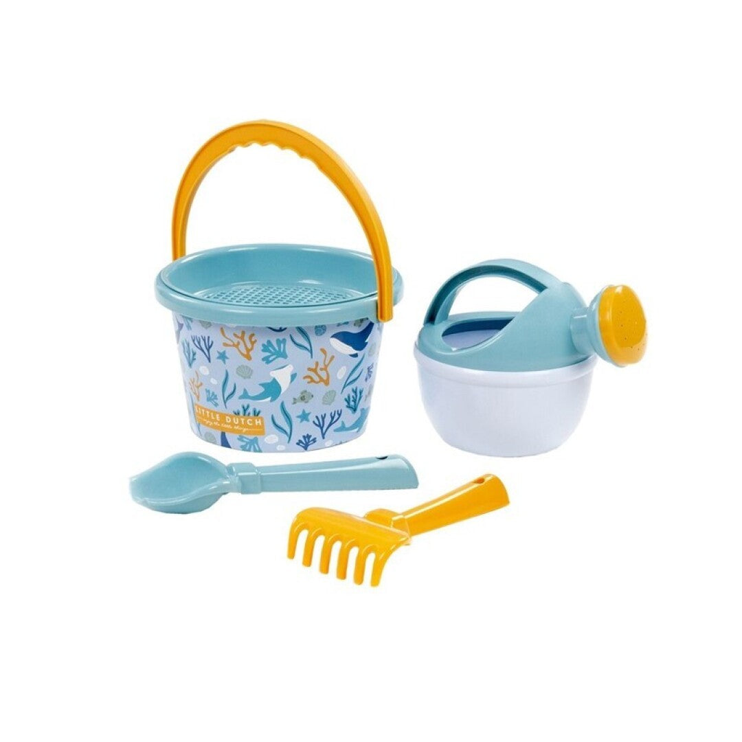 SET PLAYA 5 PIEZAS OCEAN DREAMS AZUL LITTLE DUTCH