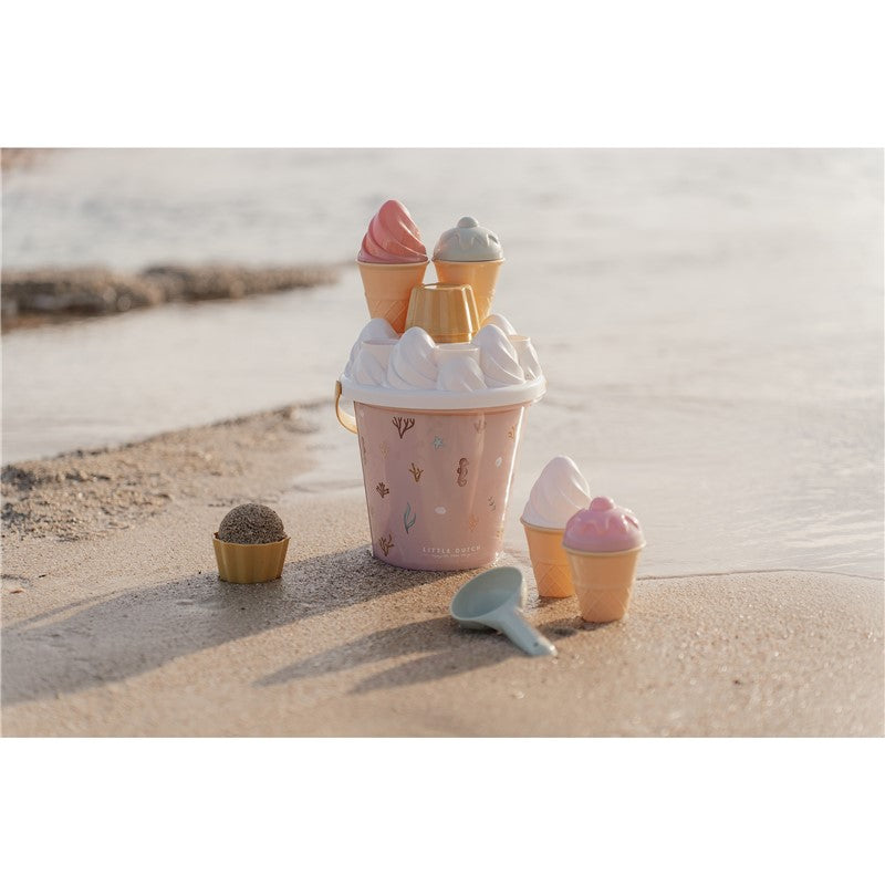 SET PLAYA HELADOS OCEAN DREAMS ROSA LITTLE DUTCH