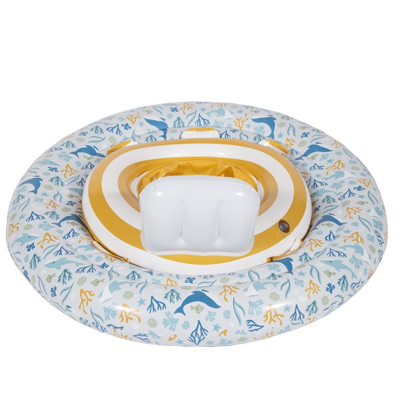 FLOTADOR BEBÉ OCEAN DREAMS AZUL LITTLE DUTCH