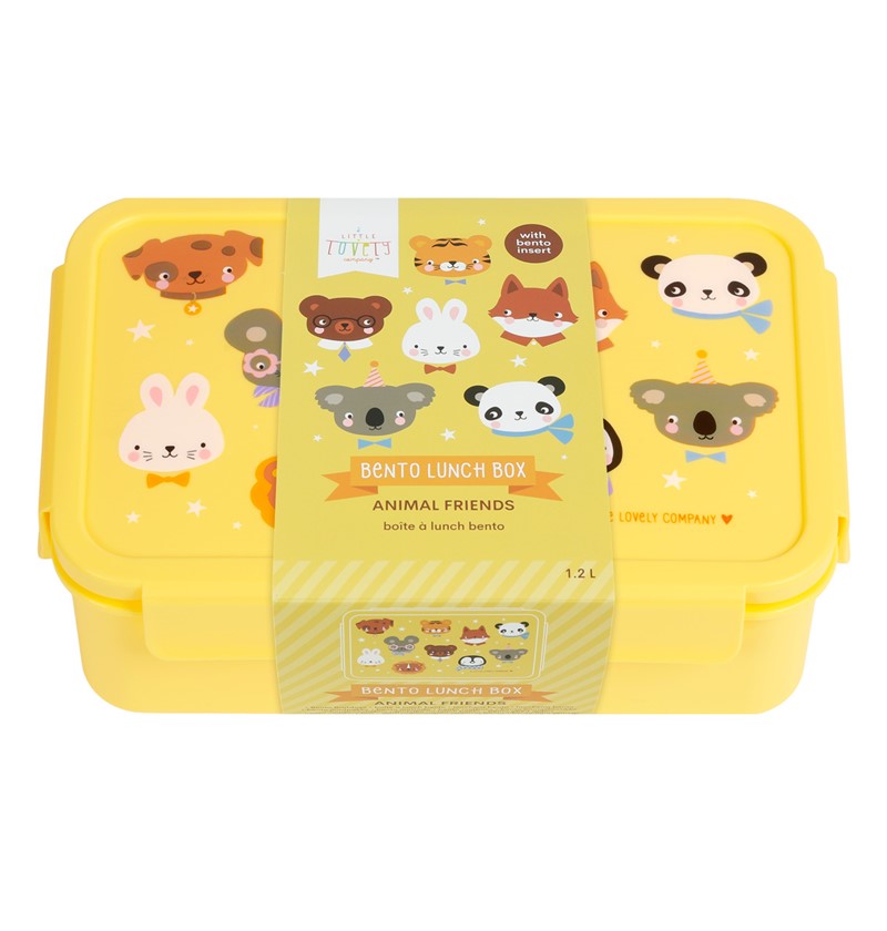 CAJA ALMUERZO BENTO ANIMALES