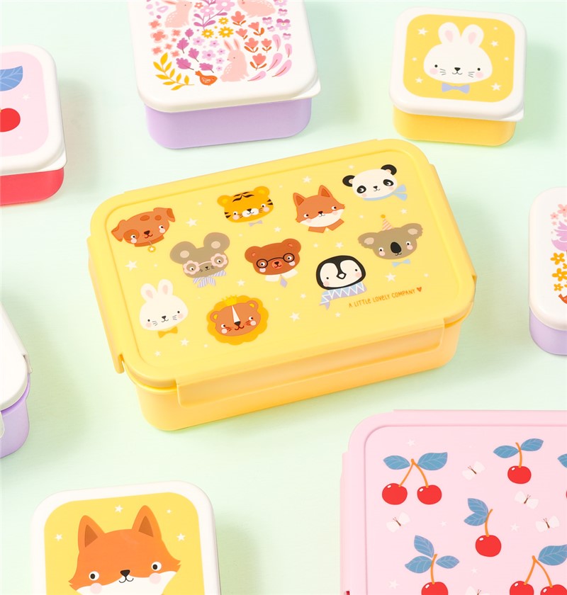 CAJA ALMUERZO BENTO ANIMALES