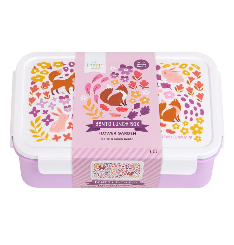 CAJA ALMUERZO BENTO FLORES