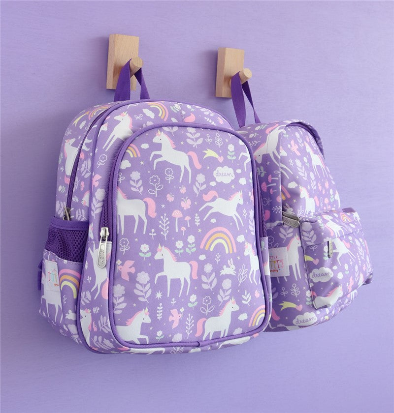 MOCHILA BOLSILLO TÉRMICO UNICORNIOS