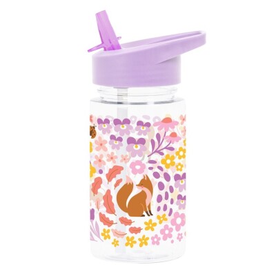 BOTELLA TRITAN 450 ML FLORES
