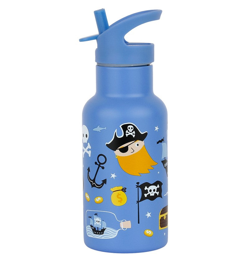 BOTELLA ACERO 350 ML PIRATAS