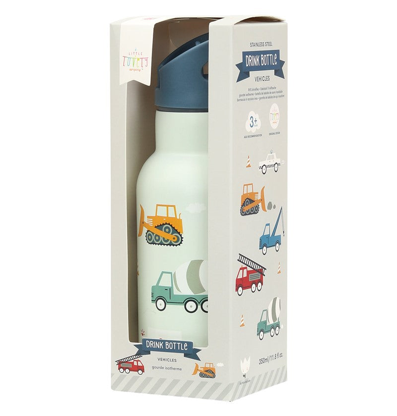 BOTELLA ACERO 350 ML VEHICULOS