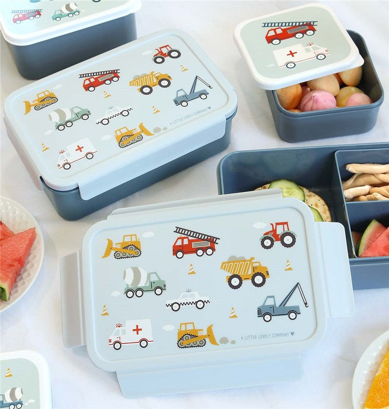 CAJA ALMUERZO BENTO VEHICULOS