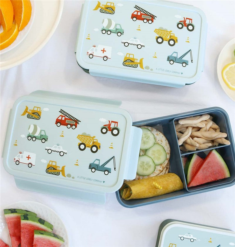 CAJA ALMUERZO BENTO VEHICULOS