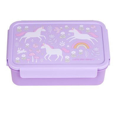 CAJA ALMUERZO BENTO UNICORNIOS