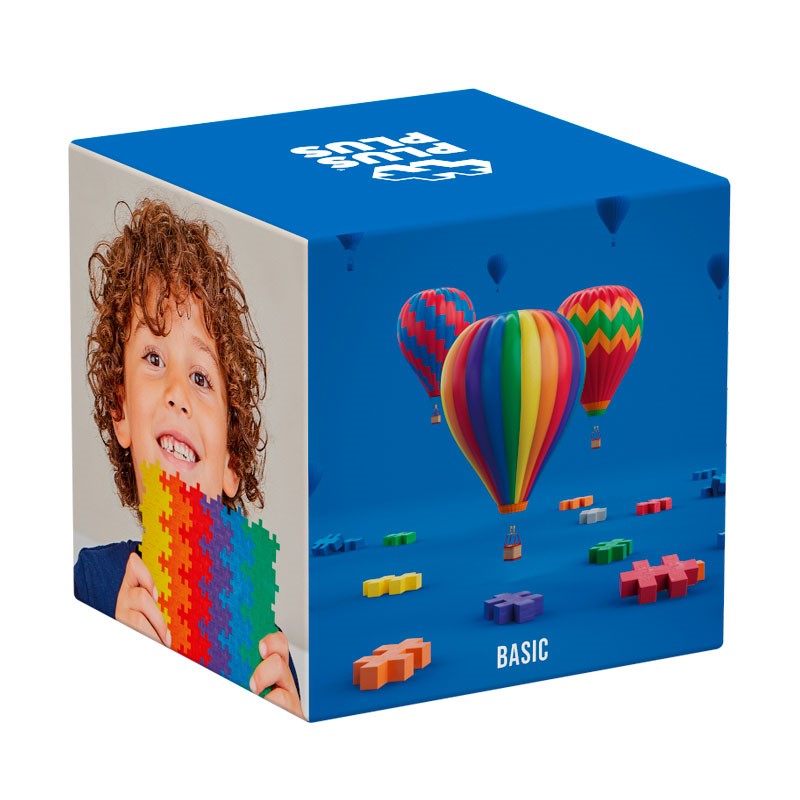 Cubo de piezas: Basico 600 pcs