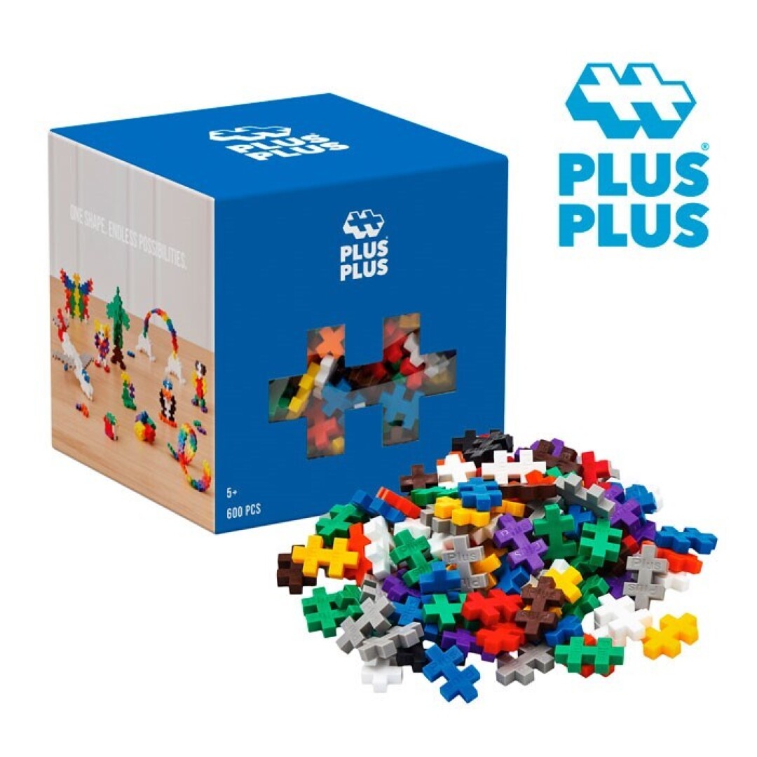 Cubo de piezas: Basico 600 pcs