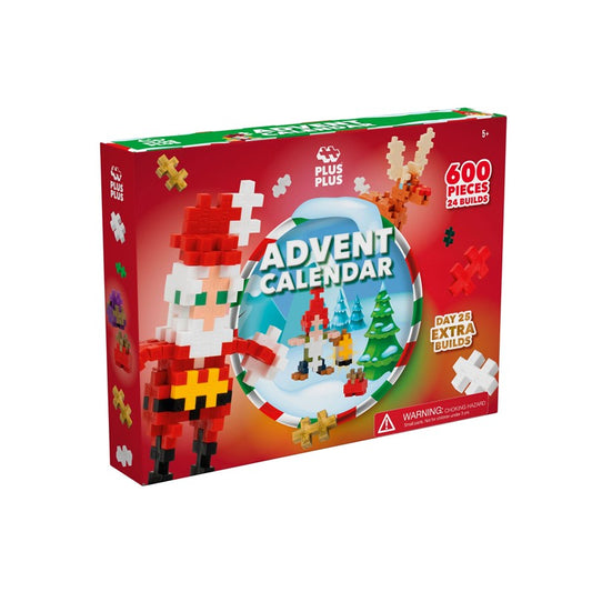 Calendario de Adviento Rojo 600 pcs