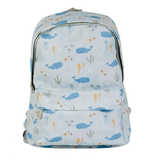 Mochila infantil guardería BALLENAS