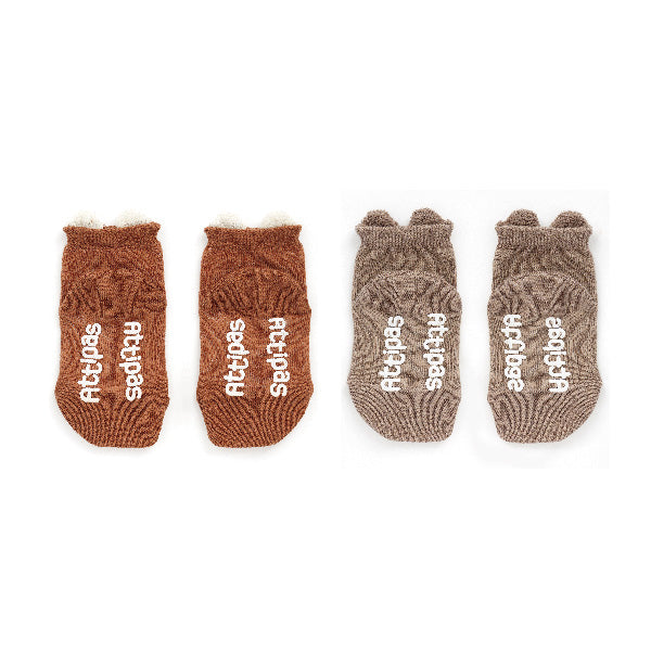 ATTISOCKS Foot Shaped (2 ud.) DEER+BEAR