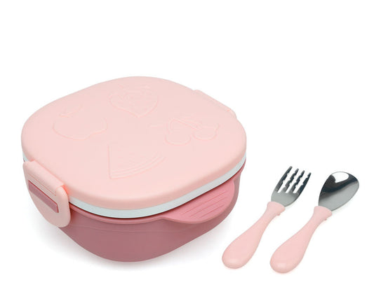 Caja de almuerzo inox 450ml KIOKIDS