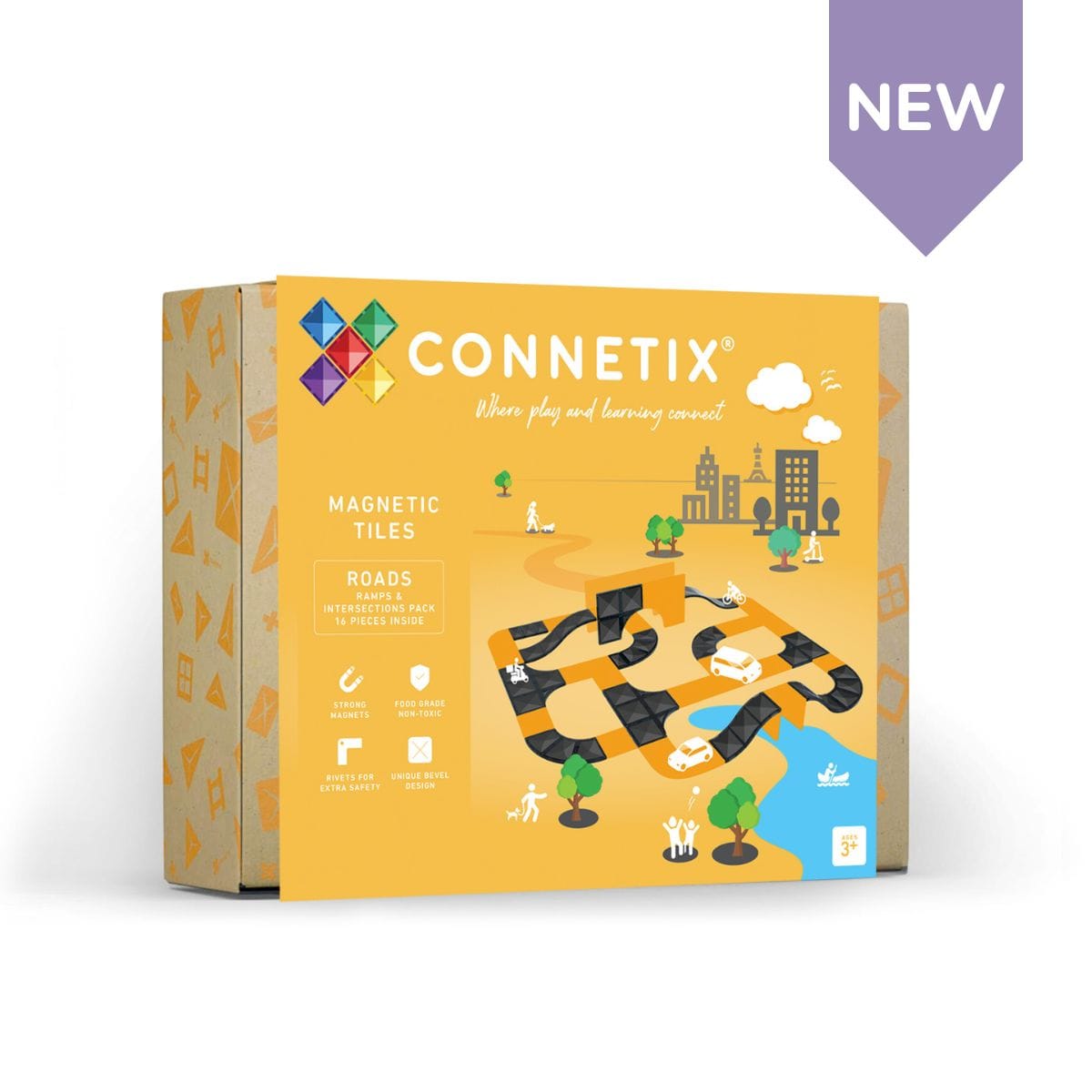 CONNETIX RAMPS&INTERSECCIONS PACK 16 piezas