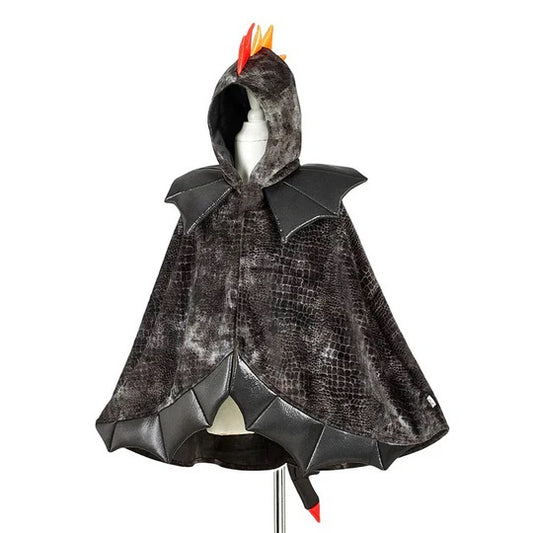 Dragon cape black, 4-7 yrs
